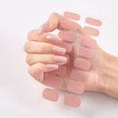 Nailart Sticker Pure Solid Color Self Adhesive