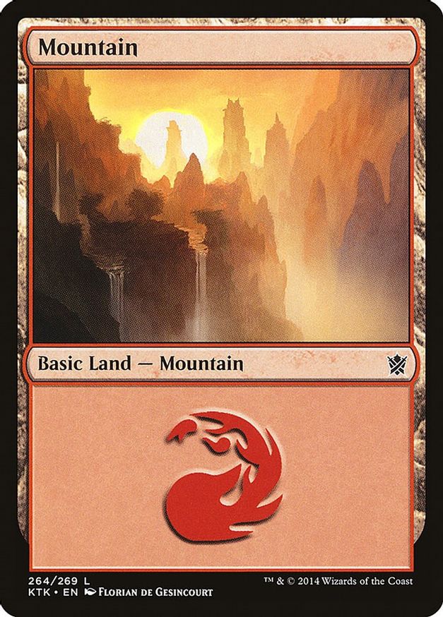 Mountain (264) | Khans of Tarkir