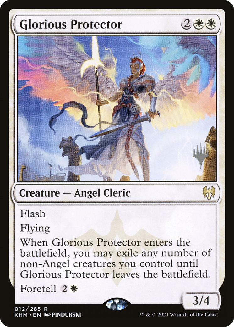 Glorious Protector (PPKHM-12P) - Kaldheim Promos Foil