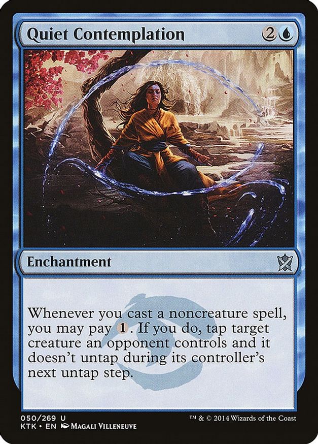 Quiet Contemplation | 50 | Khans of Tarkir