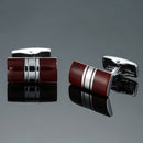 Vintage Pattern Cube Cufflinks
