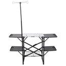 Folding Camping Kitchen Table with Heat-Resistant Top