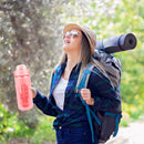 64Oz Glass Water Bottle Sports Water Bottle Motivational Water Bottle Water Intake Tracker Bottle with Straw Time Marker Silicone Sleeve Handle for Gy