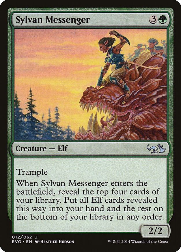 Sylvan Messenger | 12 | Duel Decks: Anthology