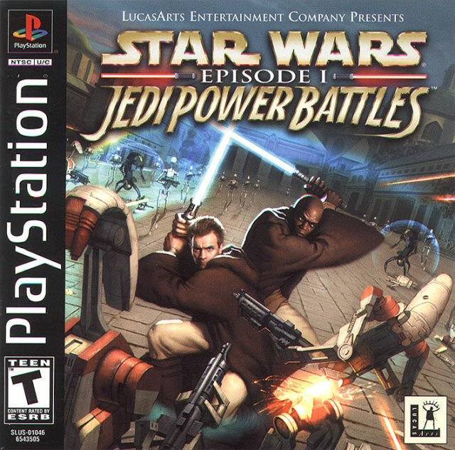 Star Wars Episode I Jedi Power Battles (Playstation)