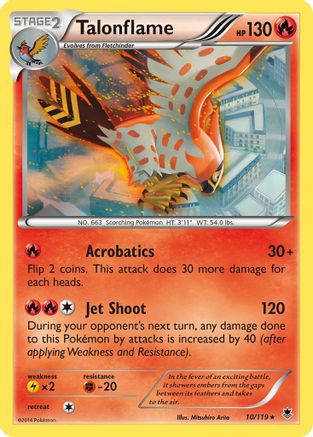Talonflame 010/119 - XY  Phantom Forces