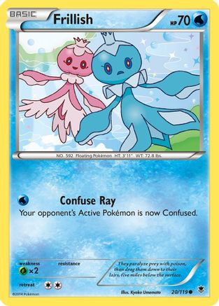 Frillish 020/119 - XY  Phantom Forces