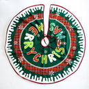 Christmas Tree Skirt Decorations Gift Scene Decor