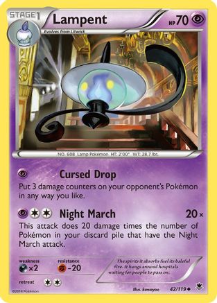 Lampent 042/119 - XY  Phantom Forces
