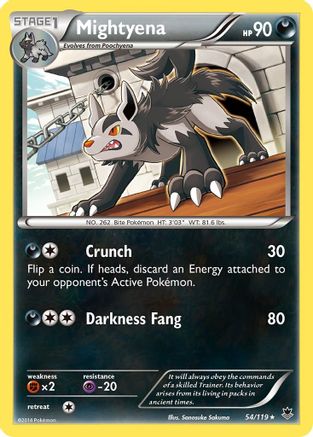 Mightyena 054/119 - XY  Phantom Forces