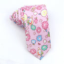 Korean Style Narrow Men's Clothing Cotton Tie