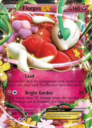 Florges EX 067/119 - XY  Phantom Forces Holofoil