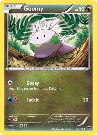Goomy 075/119 - XY  Phantom Forces Reverse Holofoil