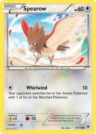 Spearow 078/119 - XY  Phantom Forces