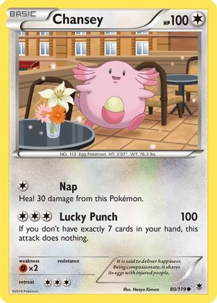 Chansey 080/119 - XY  Phantom Forces