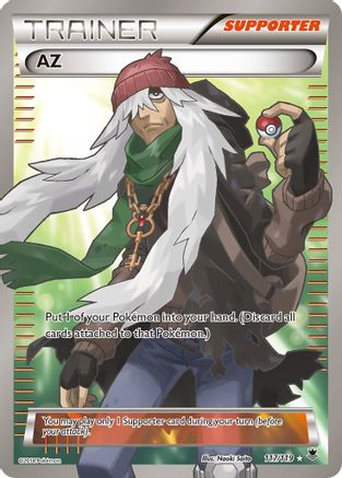 AZ (Full Art) 117/119 - XY  Phantom Forces Holofoil