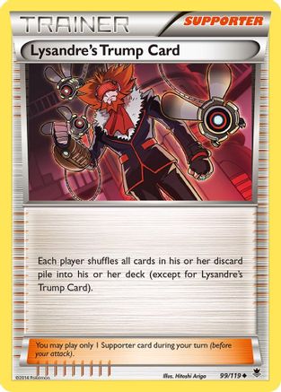 Lysandre's Trump Card 099/119 - XY  Phantom Forces