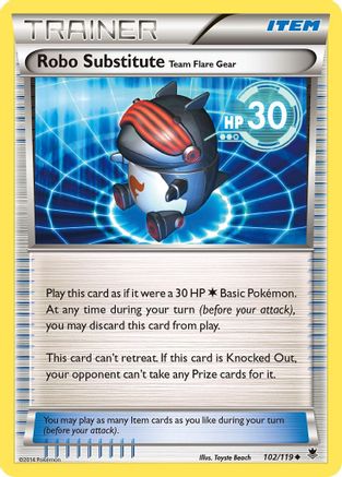 Robo Substitute 102/119 - XY  Phantom Forces