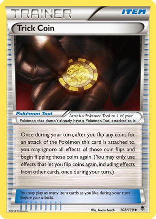 Trick Coin 108/119 - XY  Phantom Forces