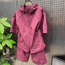 Sports Ice Silk Short Sleeve Shorts Men's Suit Quick-drying