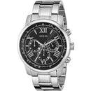 Guess Men's Black Steel