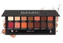 14-Color Eyeshadow Palette: Cool and Warm Tones for Brightening Complexion