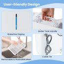 94.5 Pints Dehumidifier with 24H Timer and LED Display-White