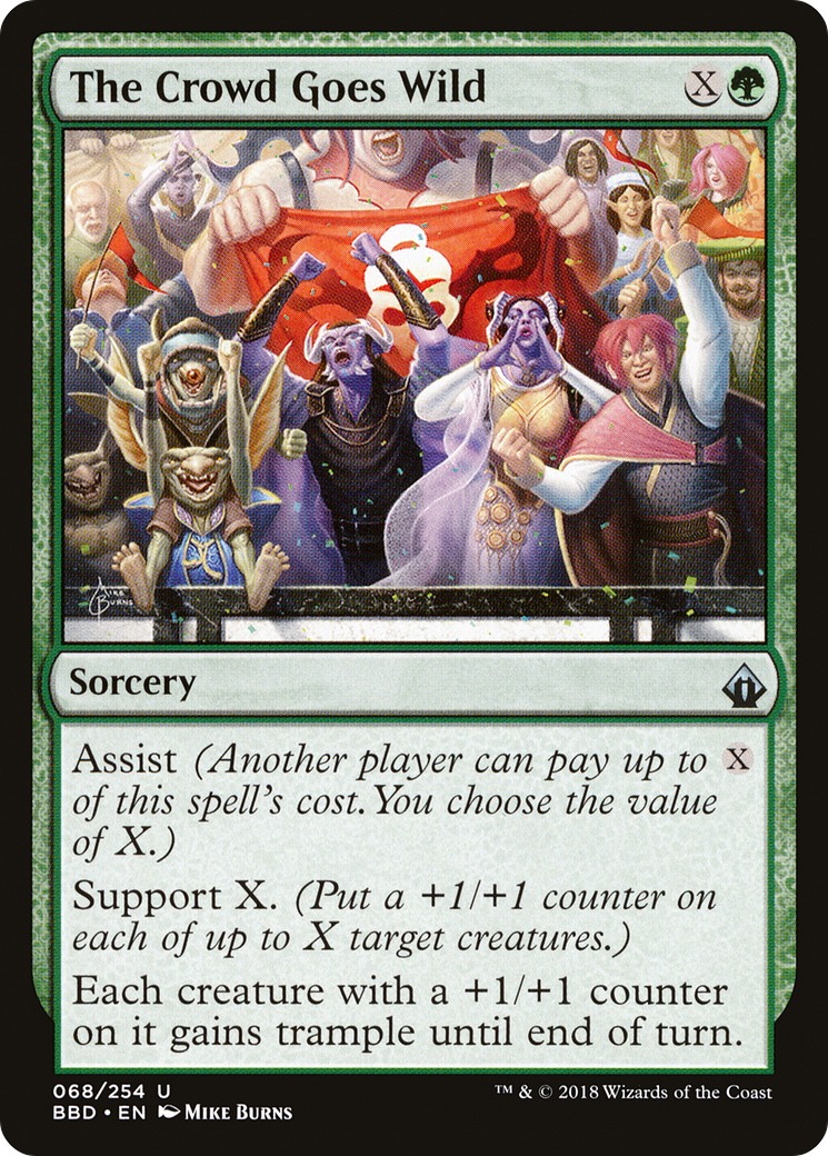 The Crowd Goes Wild (BBD-068) - Battlebond Foil