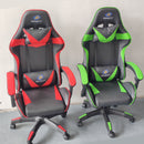 Gaming Racing Chair Height Adjustable Ergonomic PC Computer Chair E-Sports Gamer Office Task Swivel Chair w/ Headrest Lumbar Support Pillow 441lbs Wei