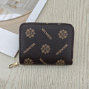 Simple And Stylish Single-zip Multi-cardholder Coin Purse