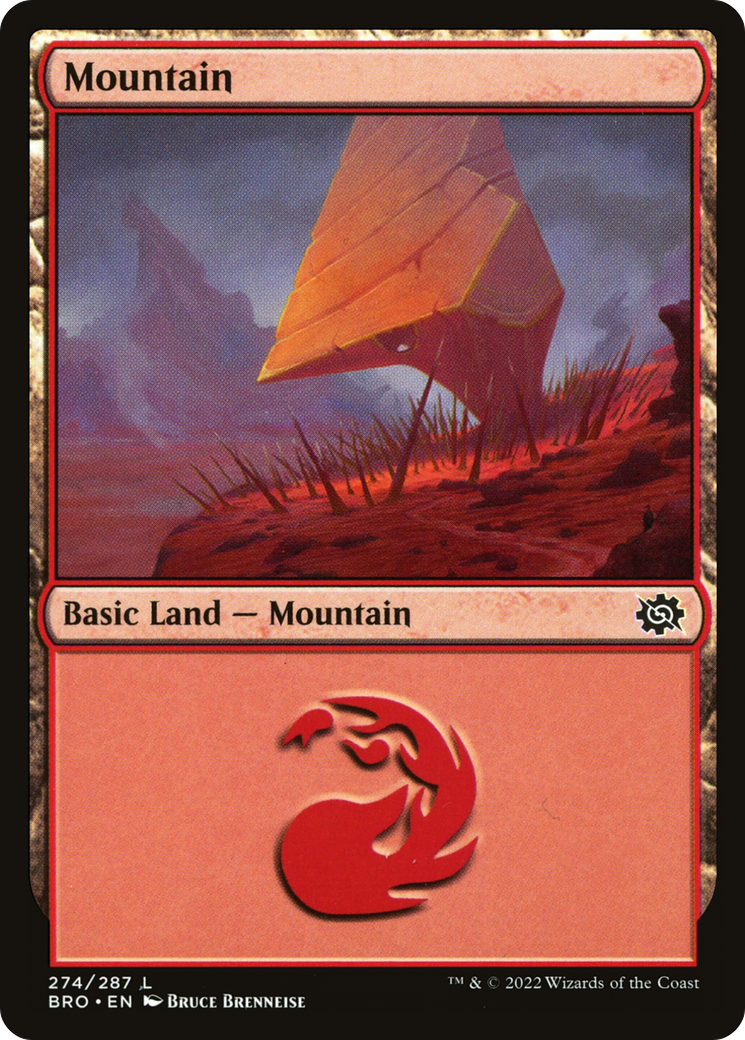 Mountain (BRO-274) - The Brothers' War Foil