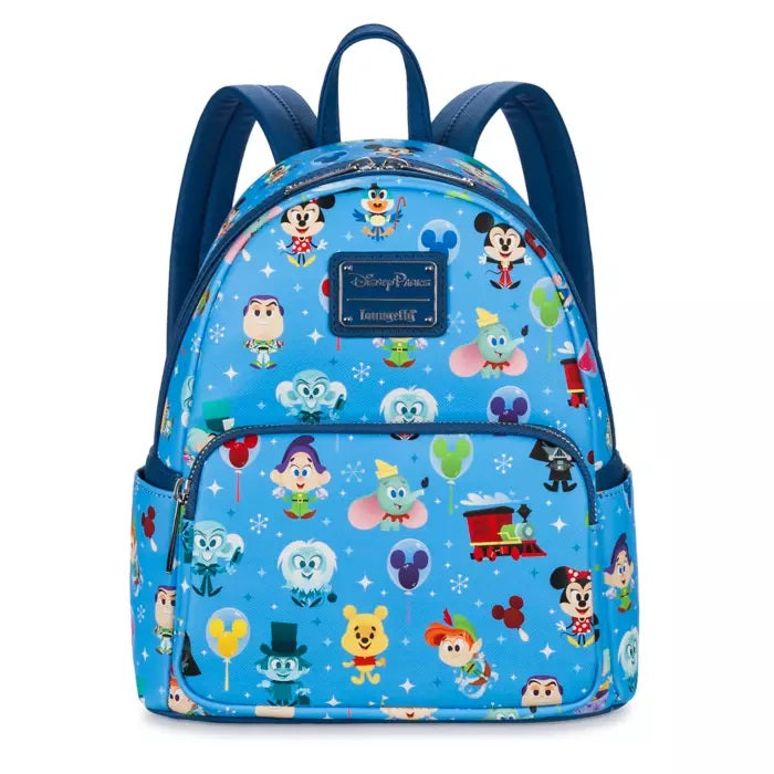 cute character mini backpacks Loungefly Disney Parks Chibi Mini Backpack