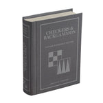 Checkers & Backgammon - Vintage Bookshelf Edition