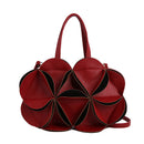 Womens Red Small Handbag Crossbody Or Shoulder Tote Style