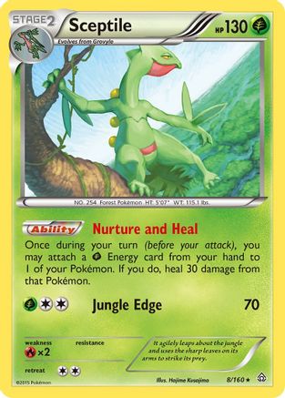 Sceptile 008/160 - XY  Primal Clash