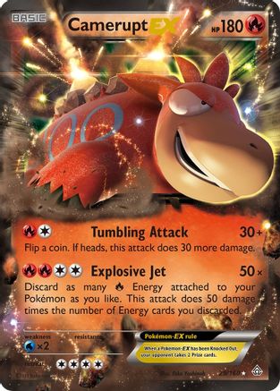 Camerupt EX 029/160 - XY  Primal Clash Holofoil
