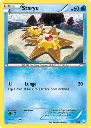 Staryu 032/160 - XY  Primal Clash