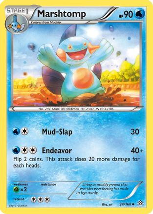 Marshtomp 034/160 - XY  Primal Clash