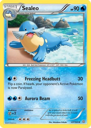 Sealeo 047/160 - XY  Primal Clash