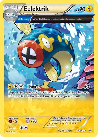 Eelektrik (Alpha) 064/160 - XY  Primal Clash