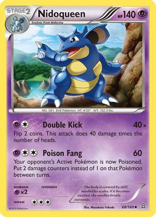 Nidoqueen 068/160 - XY  Primal Clash