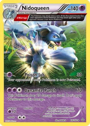 Nidoqueen (Omega) 069/160 - XY  Primal Clash