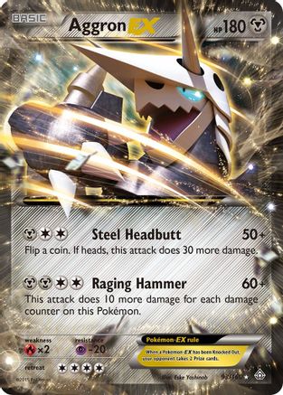 Aggron EX 093/160 - XY  Primal Clash Holofoil