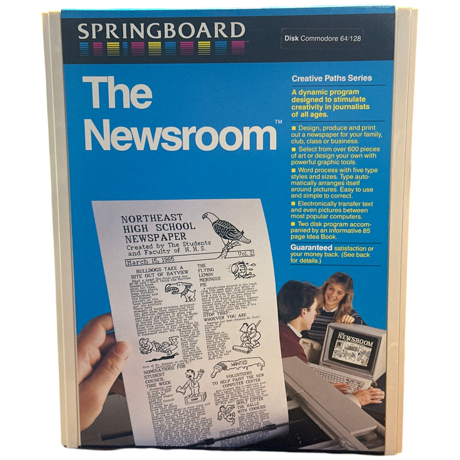 Springboard The Newsroom - Commodore 64/128