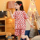 Children's Summer Short-sleeved Suit Homewear