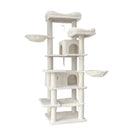 68-Inch Multi-Level Cat Tree Tower with Hammocks & Scratching Posts
