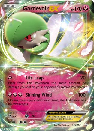 Gardevoir EX 105/160 - XY  Primal Clash Holofoil