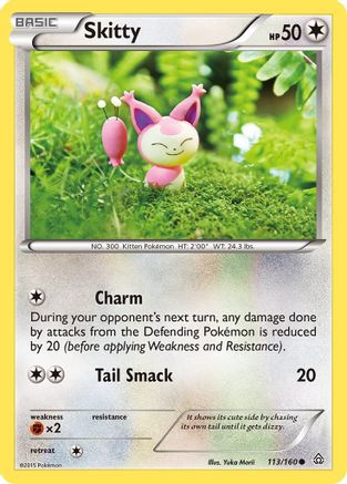 Skitty 113/160 - XY  Primal Clash