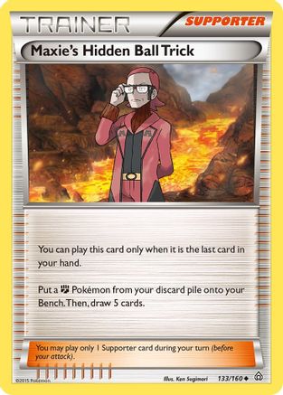 Maxie's Hidden Ball Trick 133/160 - XY  Primal Clash