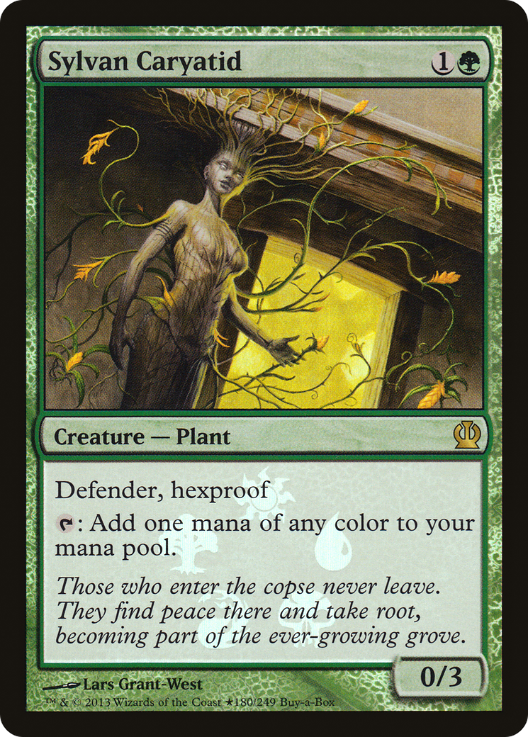 Sylvan Caryatid (BABP-180★) - Theros Promos Foil